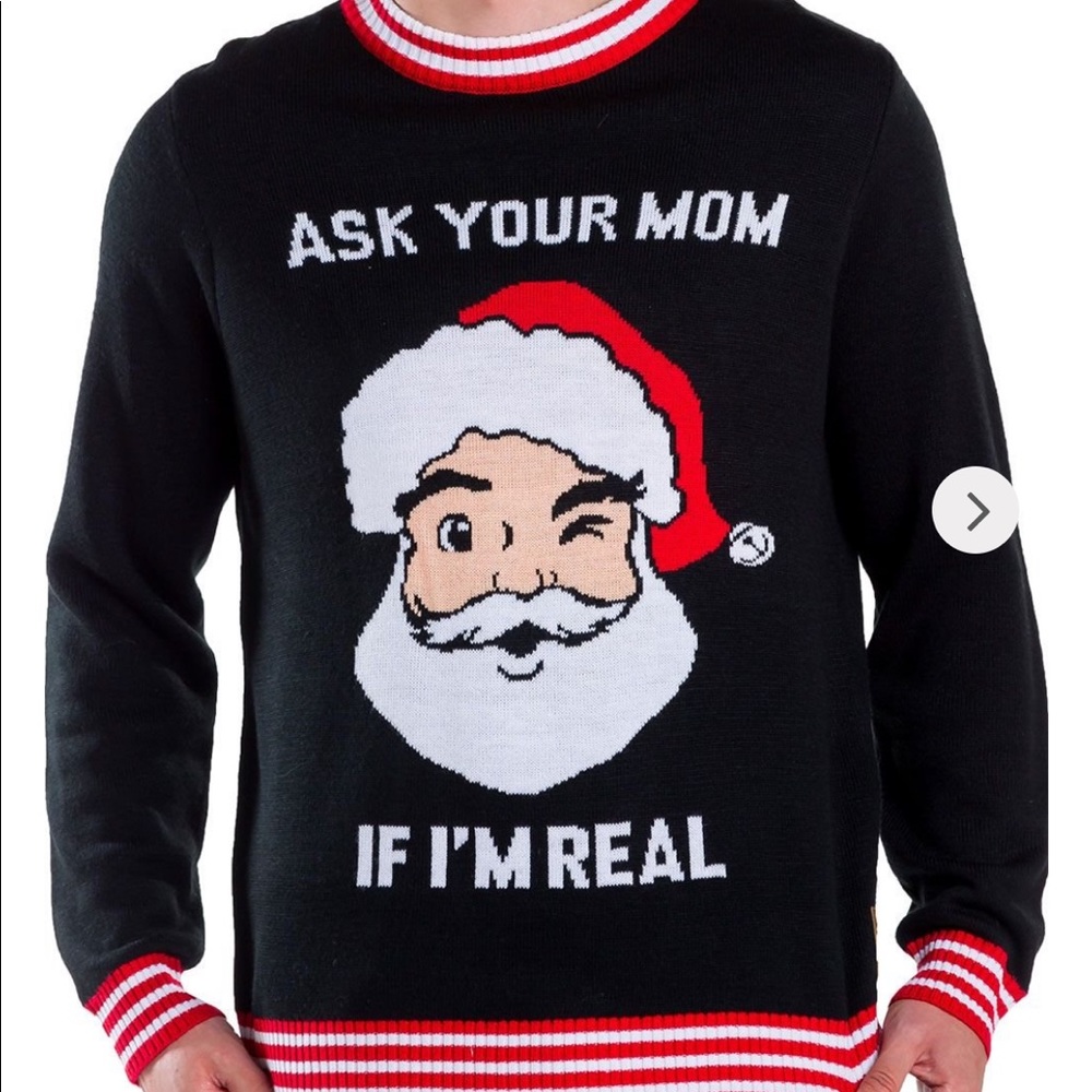 Tipsyelves Christmas Santa Sweater